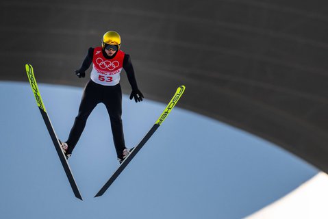 Karl Geiger will eine Medaille holen.