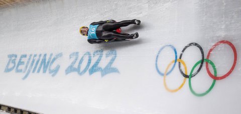 Johannes Ludwig rodelte zu Gold.