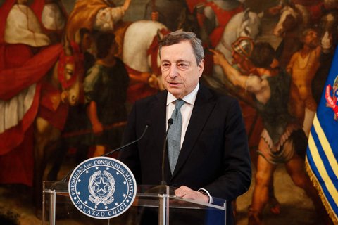 Italiens Ministerpräsident Mario Draghi