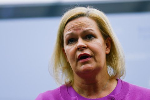 Bundesinnenministerin Nancy Feaser (SPD)