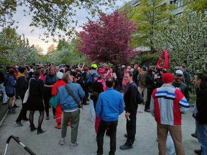 Party auf dem Bethaniendam