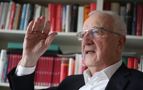 Fritz Pleitgen, früherer Moskau-Korrespondent