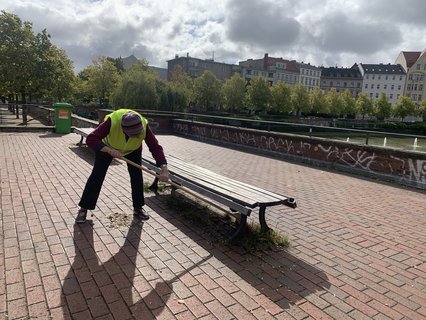 Petra Falkenbeg von der Arbeitsgemeinschaft „Grün für Luise