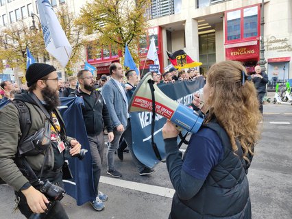 Block der AfD-Jugendorganisation 