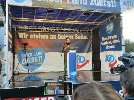 Redner Dennis Hohloch 