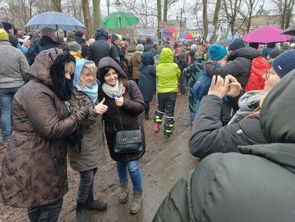 Gruppenfoto im Tiergarten 
