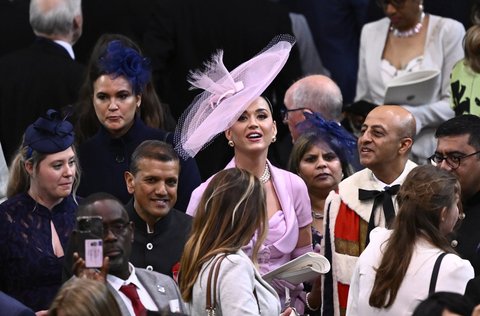 Auch Sängerin Katy Perry erschien.