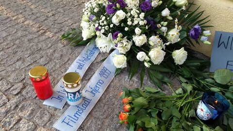 Blumen von Filmstadt Inferno 1990.