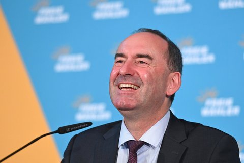 Hubert Aiwanger nach der Landtagswahl