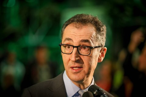 Cem Özdemir (Grüne) beim Eröffnungsrundgang der Grünen Woche.