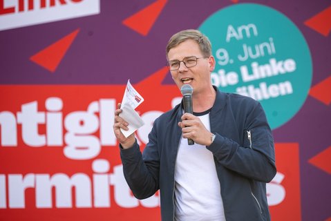 Linksfraktionschef Sebastian Walter
