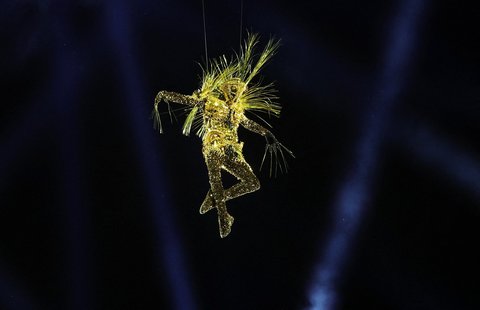 Der goldene Reiter ohne Pferd