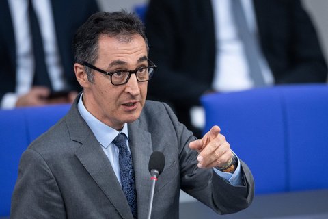 Bundesagrarminister Cem Özdemir (Grüne) Mitte September im Bundestag.