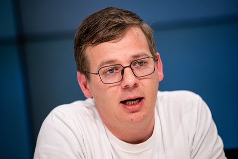 Brandenburger Linke-Chef Sebastian Walter.