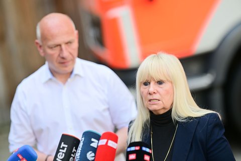 Innensenatorin Iris Spranger (SPD) zieht positive Bilanz zum Tag der Arbeit in Berlin