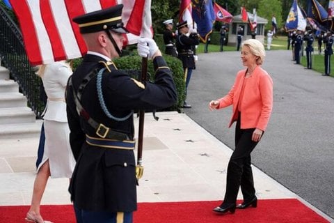 Ursula von der Leyen in Washington