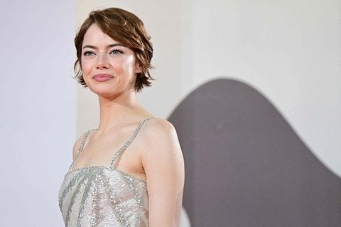 Die Oscar-prämierte US-Schauspielerin Emma Stone, hier am 28. August bei den Filmfestspielen in Venedig.