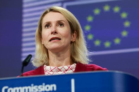 Die EU-Außenbeauftragte Katja Kallas