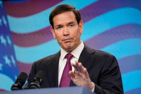 US-Außenminister Marco Rubio in Jerusalem.