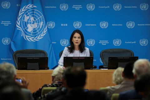 Annalena Baerbock ist seit Anfang September Präsidentin der UN-Vollversammlung.