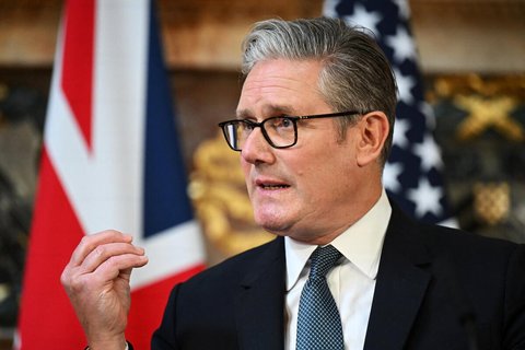 Der britische Premierminister Starmer.