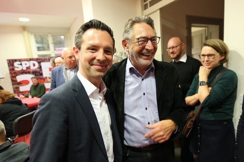 Severin Fischer und Ex-OB Jann Jakobs
