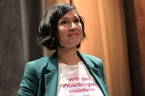Noosha Aubel (parteilos) wurde zur neuen Potsdamer Oberbürgermeisterin gewählt.