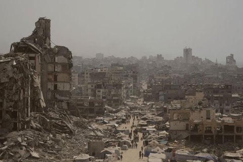Aufnahme vom Ende Juli aus Gaza-Stadt.