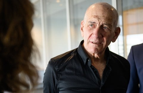 Israels früherer Regierungschef Ehud Olmert. 