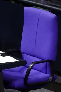 Hier sollte eigentlich Friedrich Merz Platz nehmen