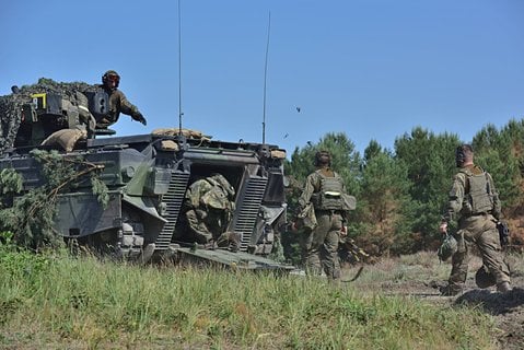 Bundeswehrsoldaten trainieren Mitte Juni für den Ernstfall.