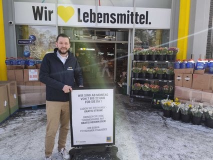 Marktleiter Florian Temeplhaus.