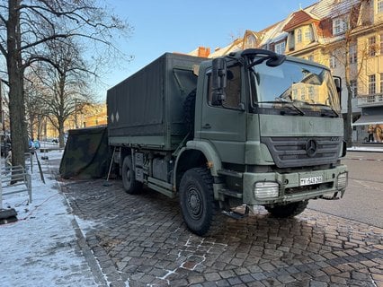 Die Bundeswehr unterstützt Berlin im betroffenen Gebiet.