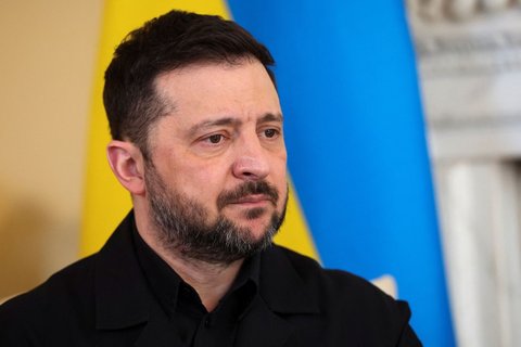 Der ukrainische Präsident: Wolodymyr Selenskyj.