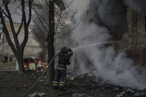 Die ukrainische Stadt Kramatorsk wurde diese Woche gleich von mindestens vier Shahed-Drohnen aus Russland angegriffen.