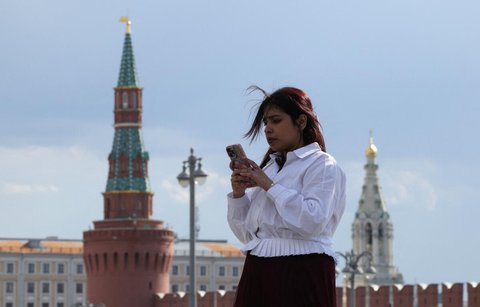 Das mobile Internet funktionierte am Dienstag in verschiedenen Teilen der russischen Hauptstadt nicht.