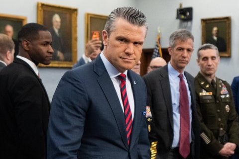 US-Verteidigungsminister Pete Hegseth. 