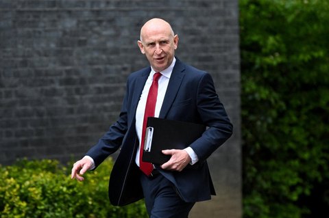 Der britische Verteidigungsminister John Healey.